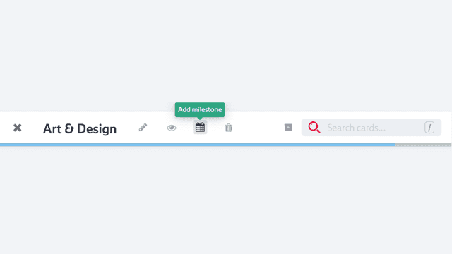Screenshot of the header of the deck inspector