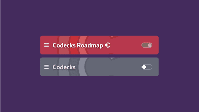 Codecks Project Selector