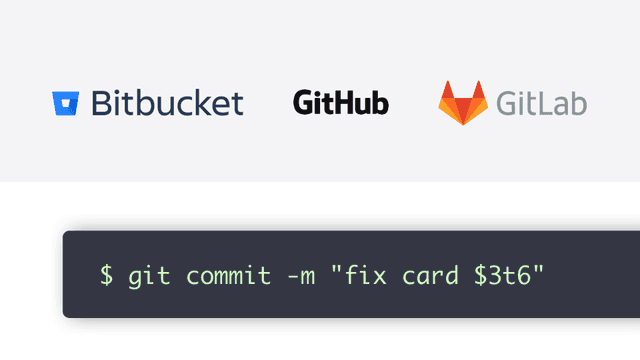 Screenshot of a Github integration