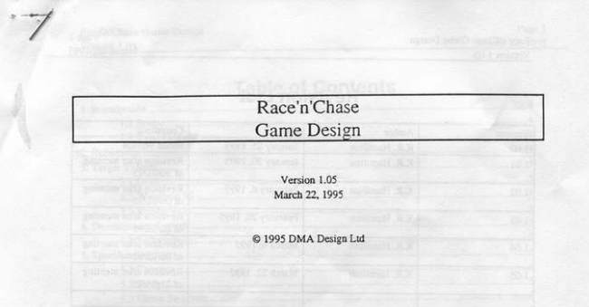 GTA Game Design Document